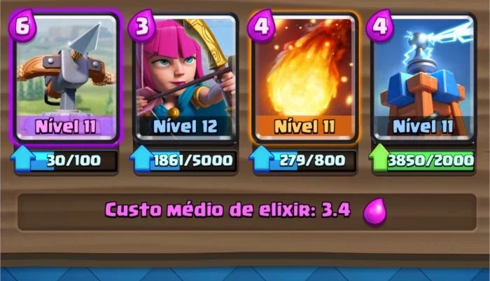 Conta de Clash Royale , Clash of clans e brawl stars