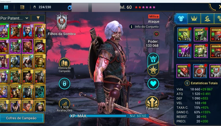 Raid Shadow Legends Conta 3 Míticos