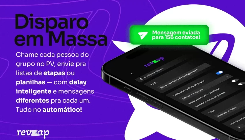 🤖 RevZap Pro - Robô/DISPARO/ 59,90 R$ - 30 DIAS