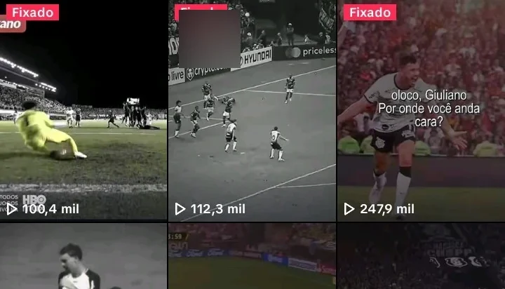 🔥 Conta TikTok Corinthians — 8 mil seguidores