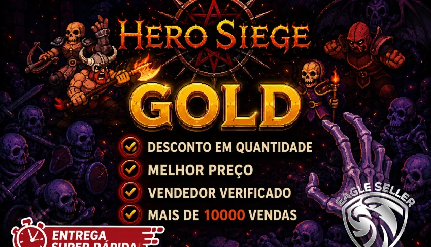 Hero Siege Temporada 9 - Gold - Desconto Em Quantidade!!