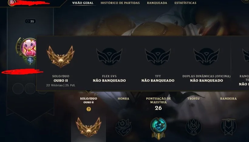 CONTA G2 COM 63% DE WR GANAHNDO EM MEDIA 24 A 30 PDL
