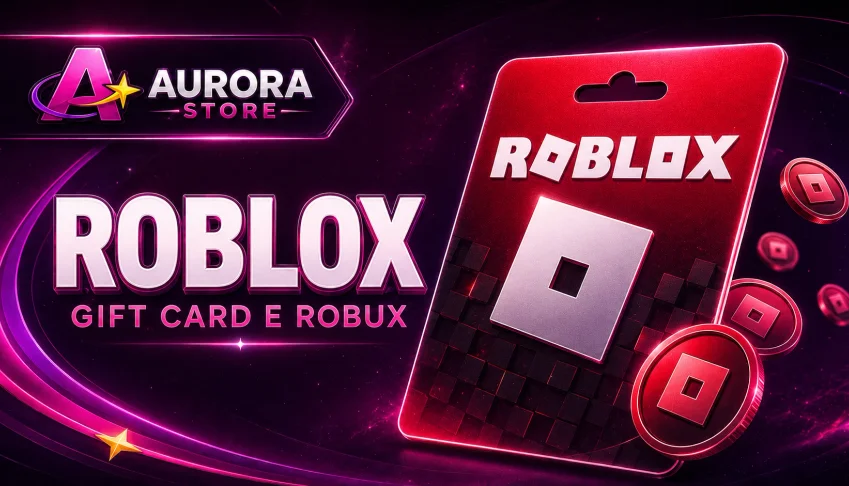 Gift Card Roblox - Código de Robux e Saldo - Roblox Brasil