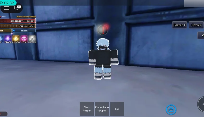 Sailor Piece Black Reaper Kaneki Combate Com Pity Titulo