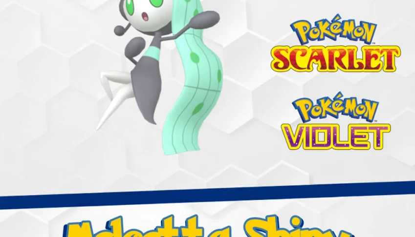 Meloetta Shiny 6IVs LEGÍTIMA - Pokemon Scarlet & Violet