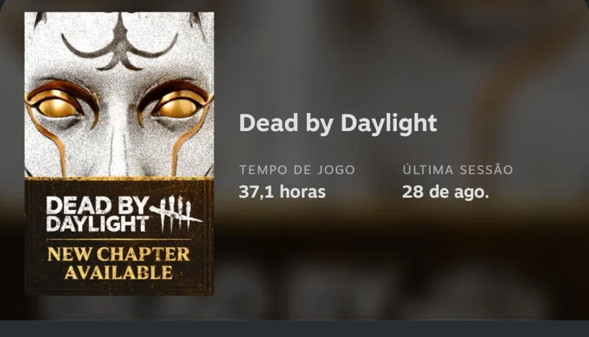 Dead By Daylight 20 dias Steam