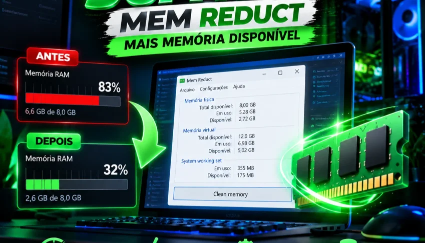 🚀 Libere RAM no Windows e Otimize Seu PC!