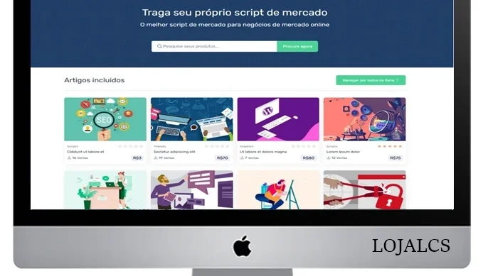  Script Loja Php Para Produtos Digitais - Com Afiliação - Df