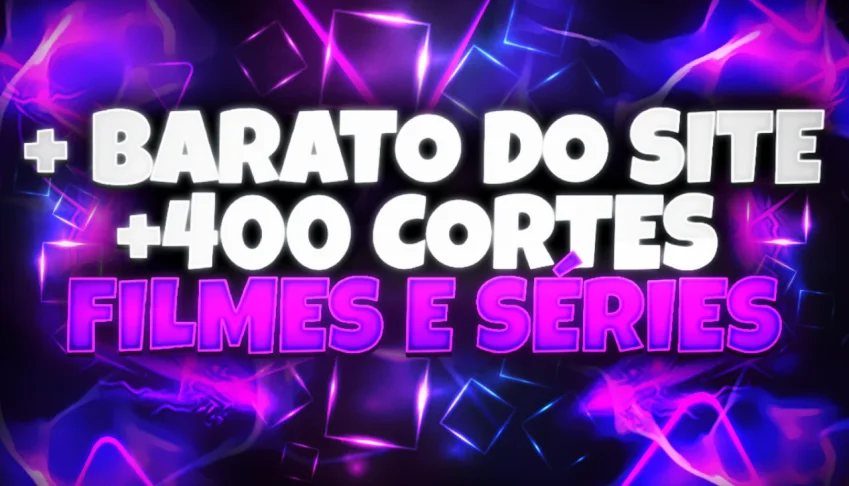 Pack Cortes Filmes e Séries +400 Cortes