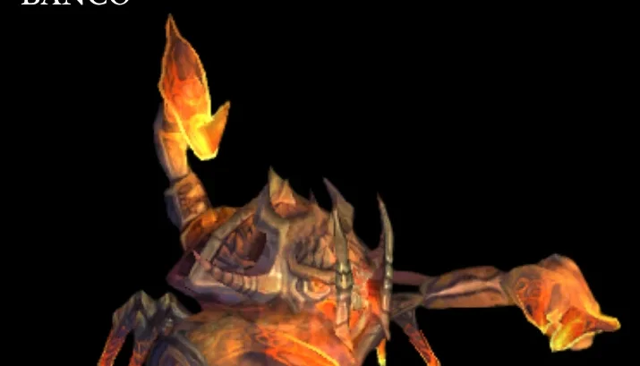 Mascote WoW - FLAMING SCOR (World of warcraft - Retail) Mini