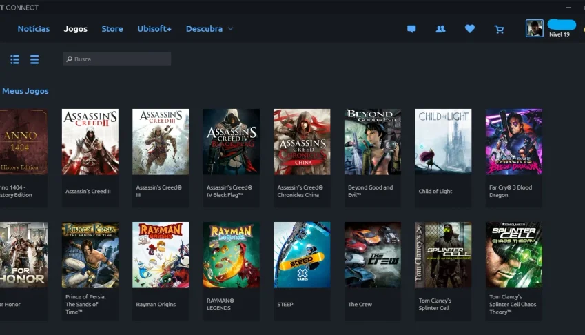 CONTA UBISOFT CONNECT (USADA)