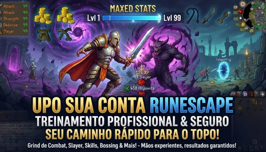 Upo sua conta RuneScape.