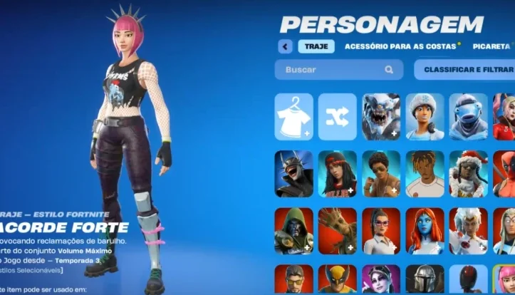 Conta fortnite 118 skins +picaretas +330 emotes 500 vbucks