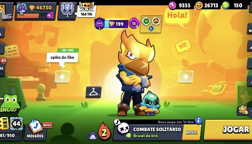 Conta brawl stars +46K troféus, PREÇO NEGOCIAVEL
