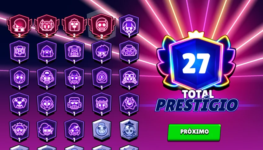 Conta brawl stars +46K troféus