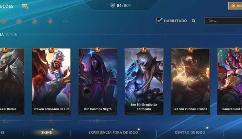 [Desafiante] Conta Wild Rift Full Champ - 84 Skins - Season