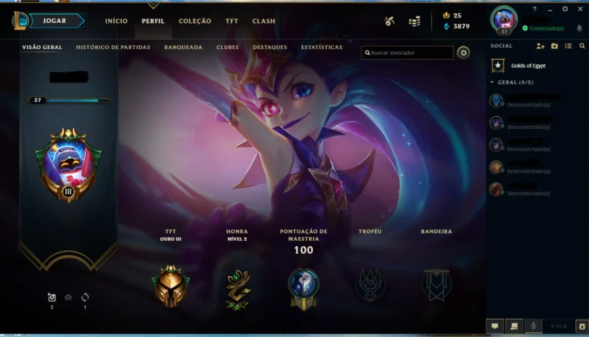Conta League of Legends - Low