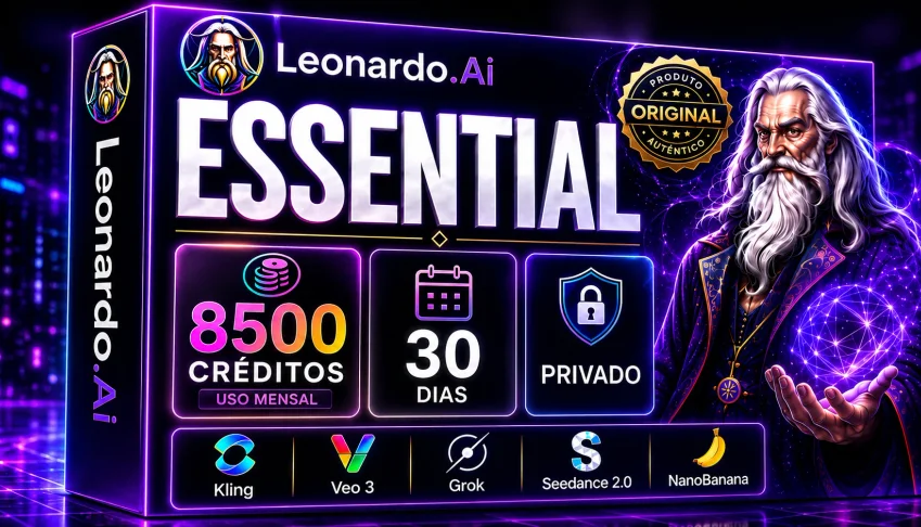 Leonardo IA Original 30 dias [Kling +Veo3 +Grok +Seedance 2]