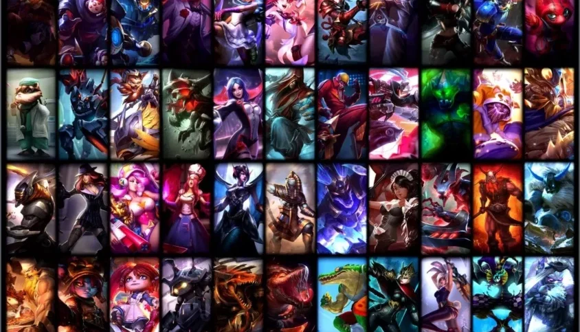 Conta league of legends 106 skins 5pag de runa