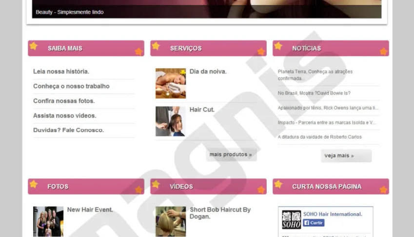 Script Php Sistema De Salão De Beleza Hair Studio
