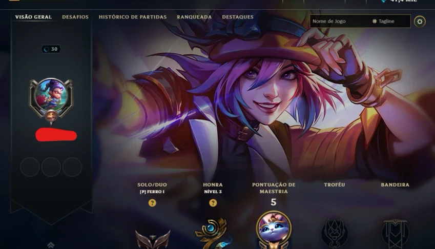 [Entrega Automática] Lol Ferro, 41K Ea, 42 Skins, Lvl 30