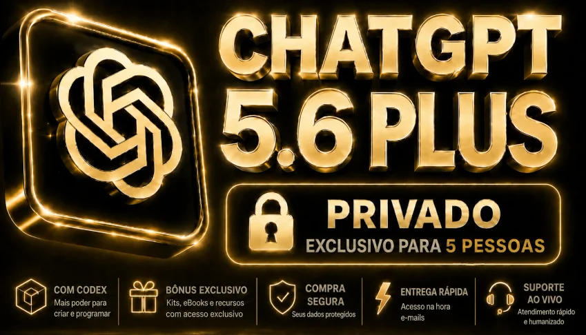Chatgpt Plus 30 Dias Premium - 5 Pessoas