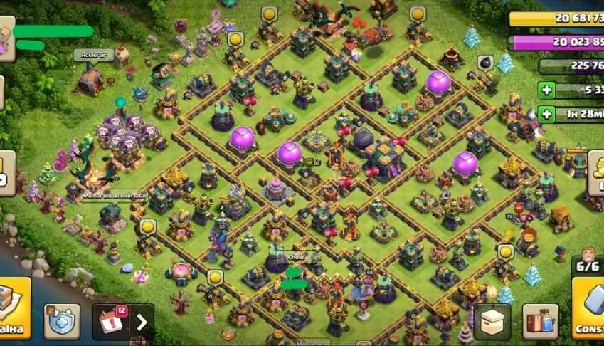 Conta Clash Of Clans Cv14