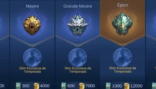 Mobile legend elojob mestre a o grande mestre