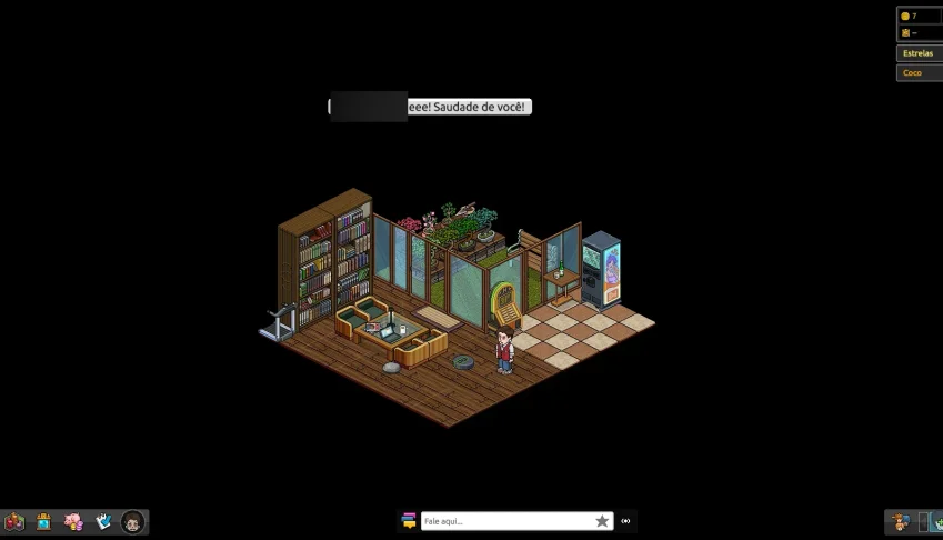 Habbo Conta (Visu. Vampiresco + Sandália Hermes + Colete R.
