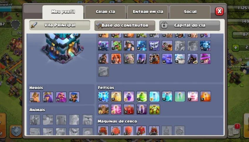 clash of clans 13 + 2200 de gemas