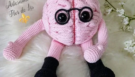 Amigurumi Cérebro