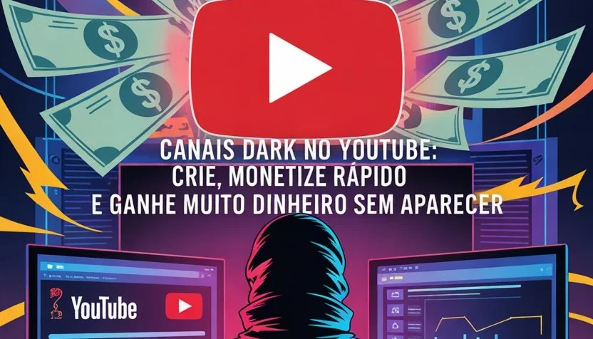 O Segredo dos Canais Dark no YouTube, monetize rápido