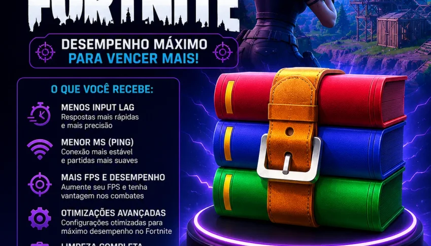 🚀 Pack de Otimização Para Fortinite