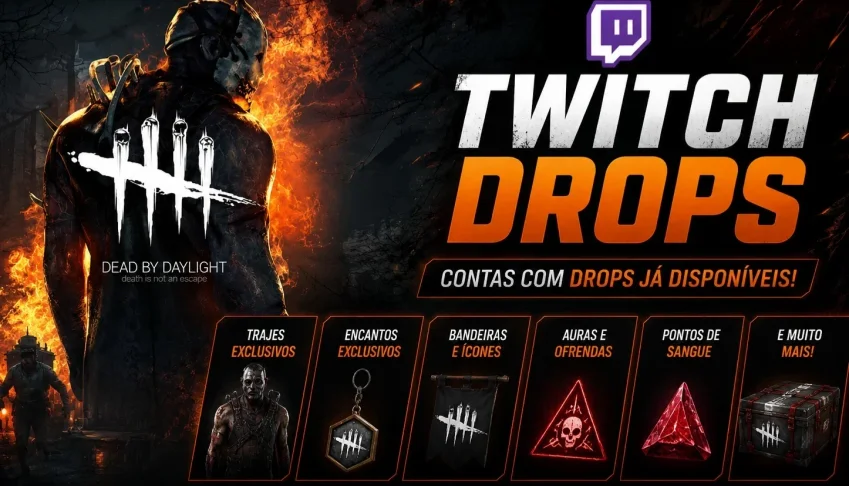 Dead By Daylight Twitch Drops Atualizados - Entrega Rapida