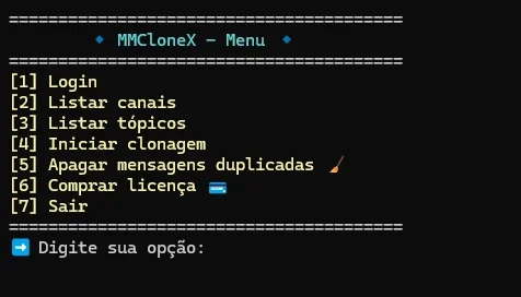 Mmclonex - Clonador Grupos Telegram 2026