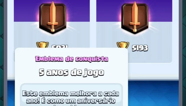 clash royale lvl 10 5000 trofeus 13 lendarias e 1000 gem