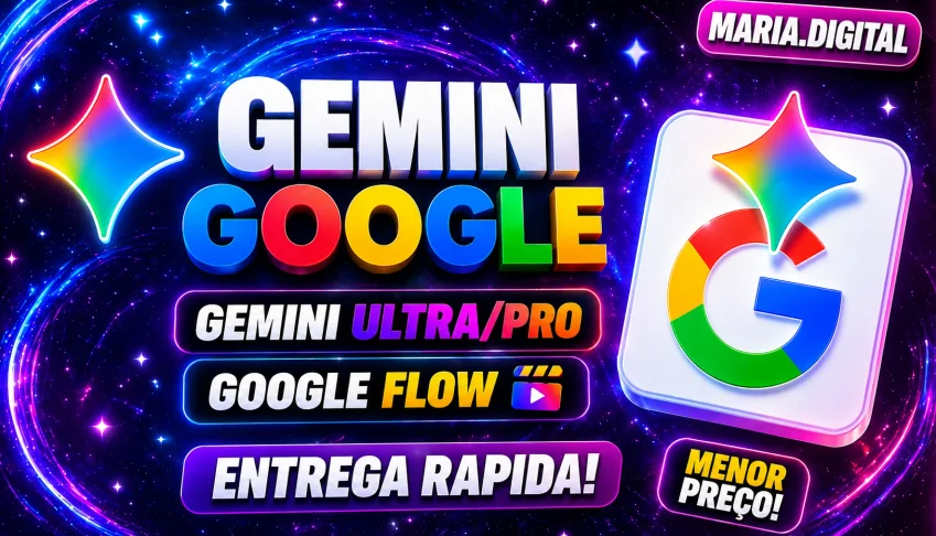 Gemini Ultra/Pro Google Flow - (Menor Preço) - 30 DIAS