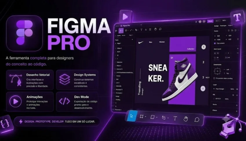 🛠️ Figma Pro – A Ferramenta Completa Para Designers -Mensal