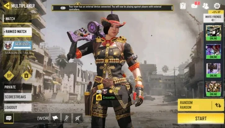 Conta Call Of Duty Mobile