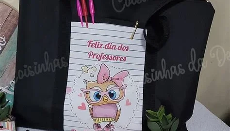 Kit com 15 Bolsas para Professores