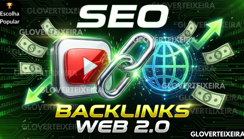Backlinks Dofollow Web 2.0 Para Site ou Video Youtube