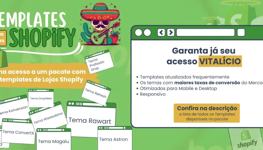 Pacote de Lojas Shopify