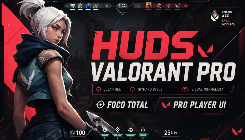 🎮 Huds Valorant Pro | Clean + Tryhard