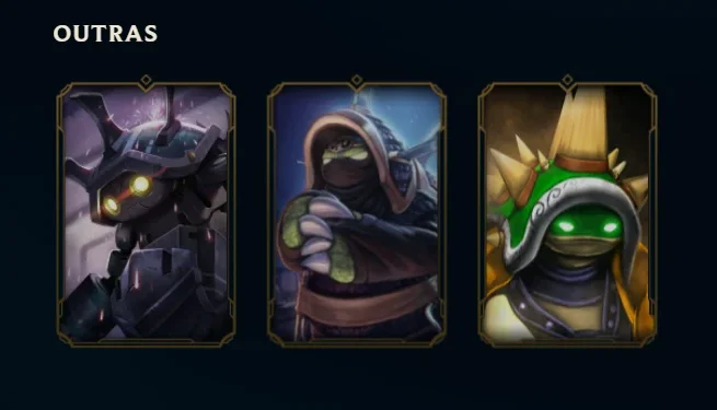 Conta League Of Legends 251 Skins +Skin Rammus Rei +5925 RP