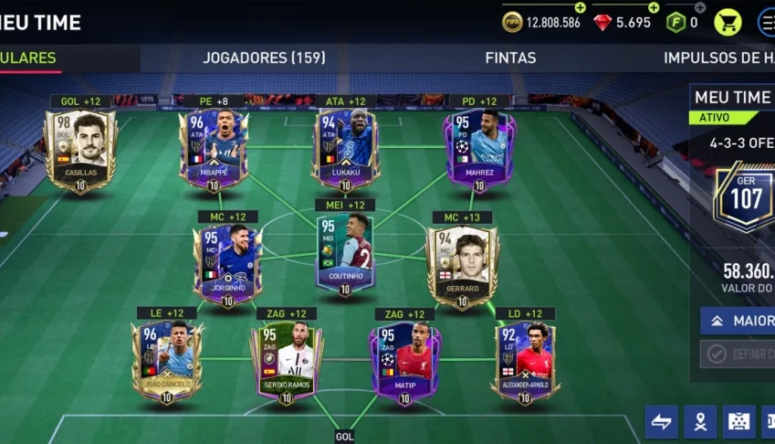 Conta Fifa 22 Mobile