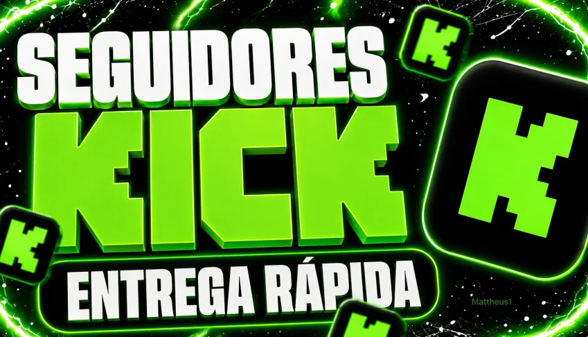 Seguidores Kick + Bônus [🎁] | Entrega Rápida!