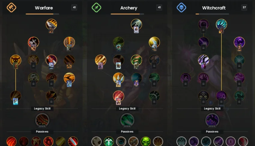 Conta Ravendawn Legacy 45 + 500K Gold Set - T3