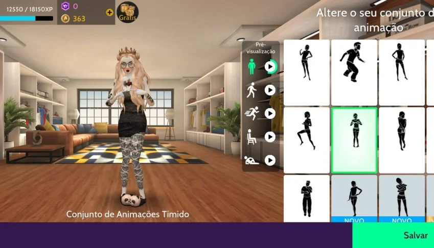 Conta Avakin Life Nivel 32, 9 Conjuntos De Animaçao, 6 ANOS