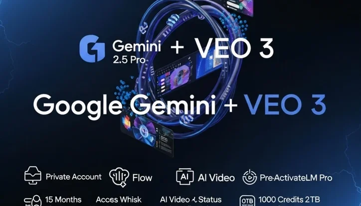 Veo3 + Gemini 2.5 Pro (1 Mes!!)