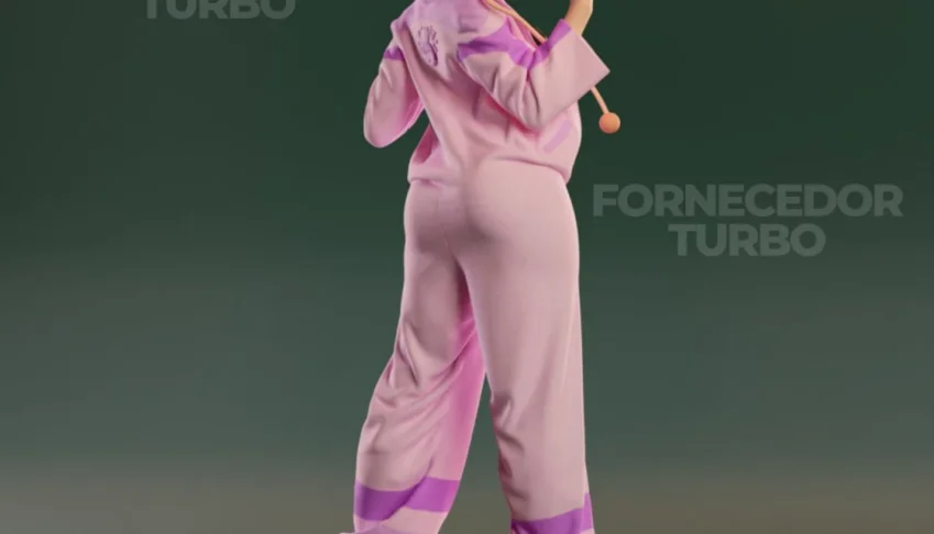 Juri Han Pajamas 3D - Arquivo STL para impressão 3D